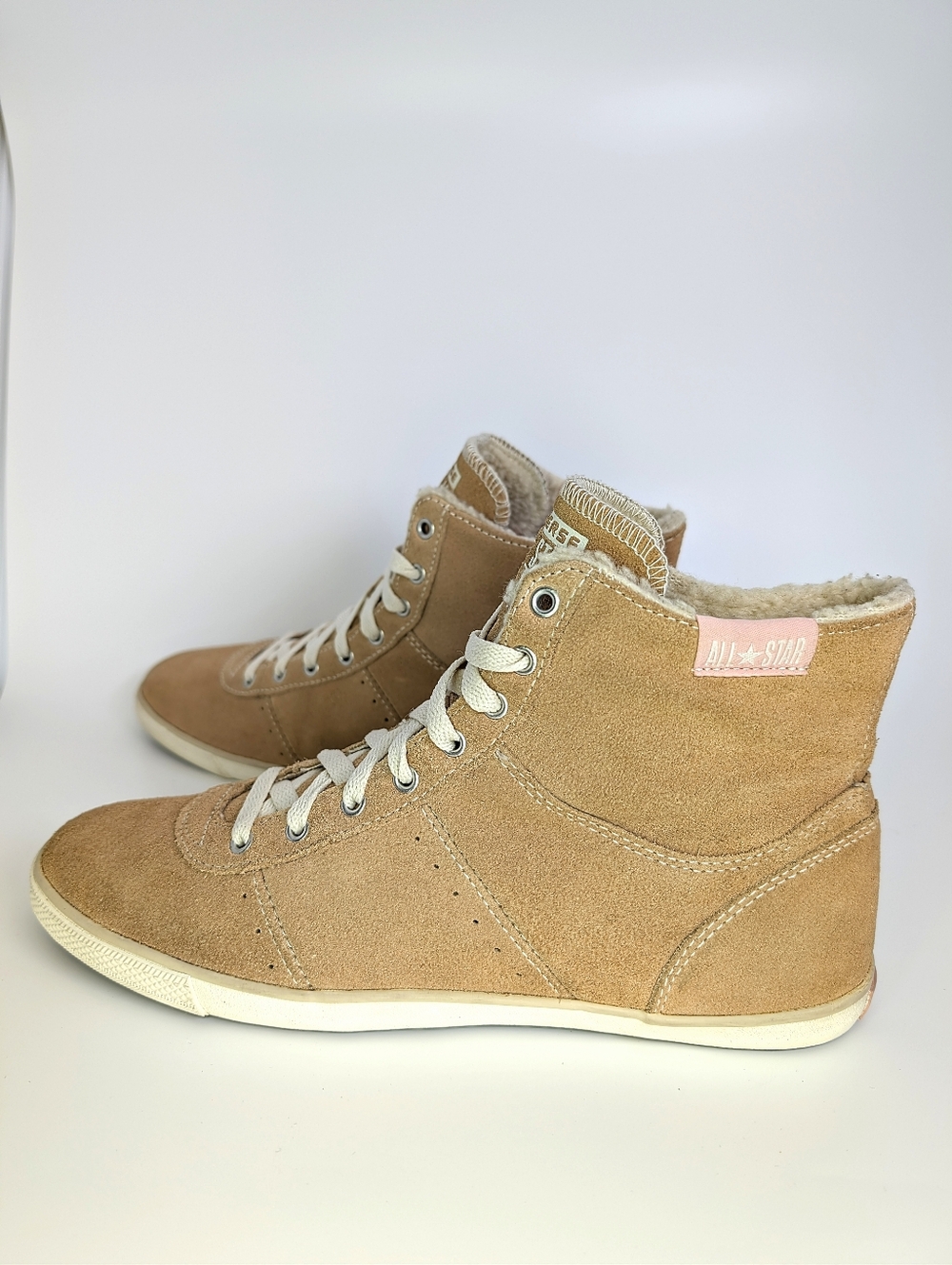 Converse Rare Vintage High Top Suede Ankle Boot Sneaker Women's Size 11